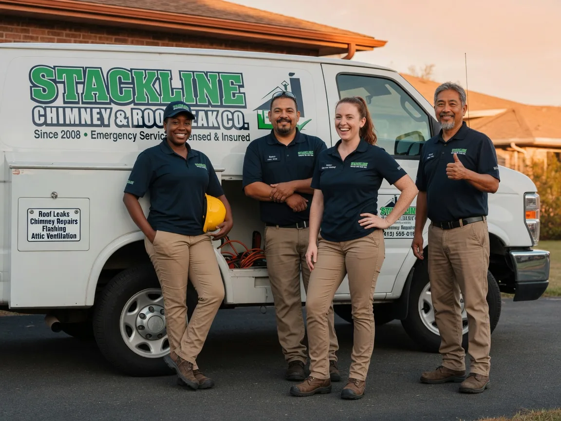 Chimney flashing repair company in Ridgefield, WA